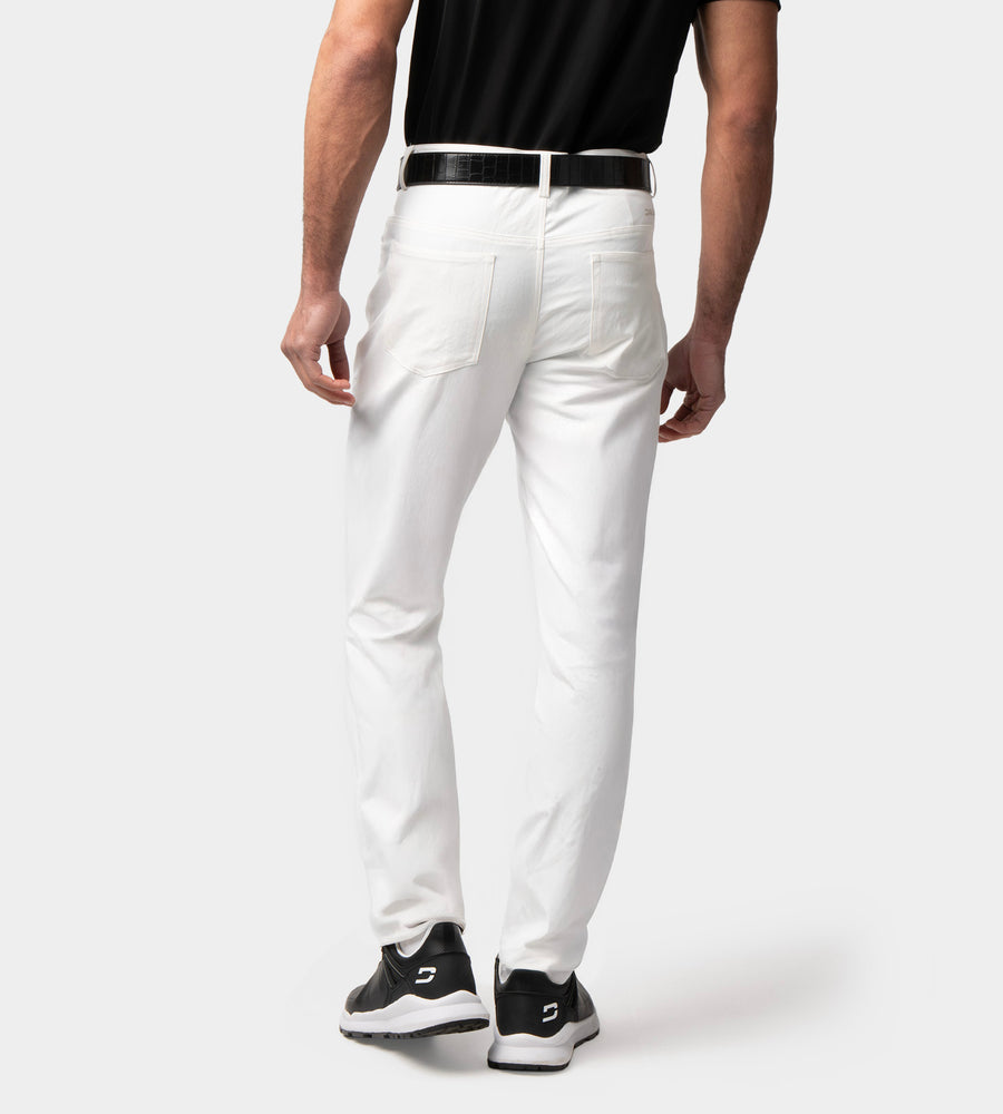 PREMIUM PLAY TROUSERS - WEISS