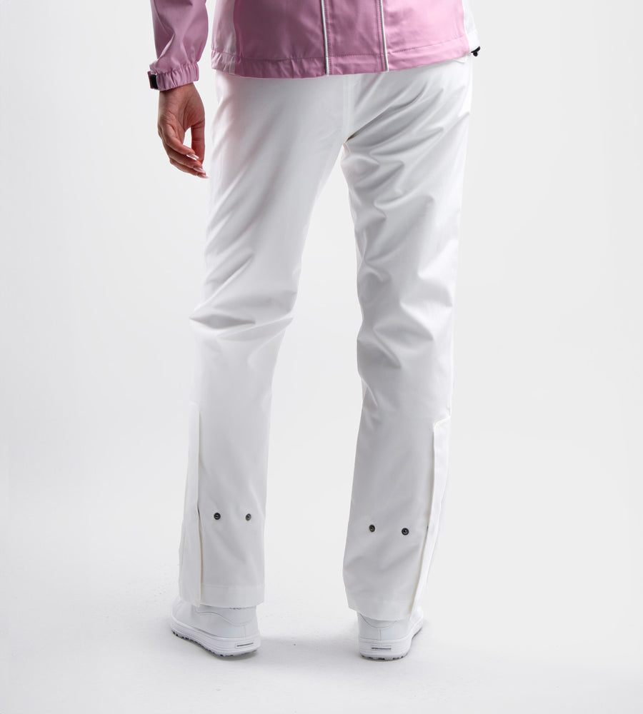 LADIES INFINITE RAIN TROUSERS - WHITE