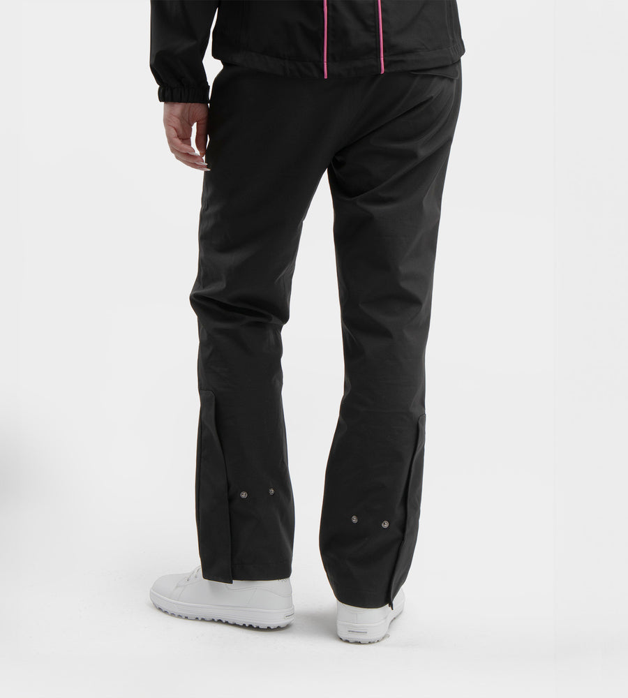 LADIES INFINITE RAIN TROUSERS - BLACK