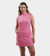 LADIES LUXE DRESS - PINK LEOPARD