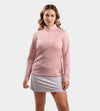 LADIES ULTRA BLEND MIDLAYER - BLUSH
