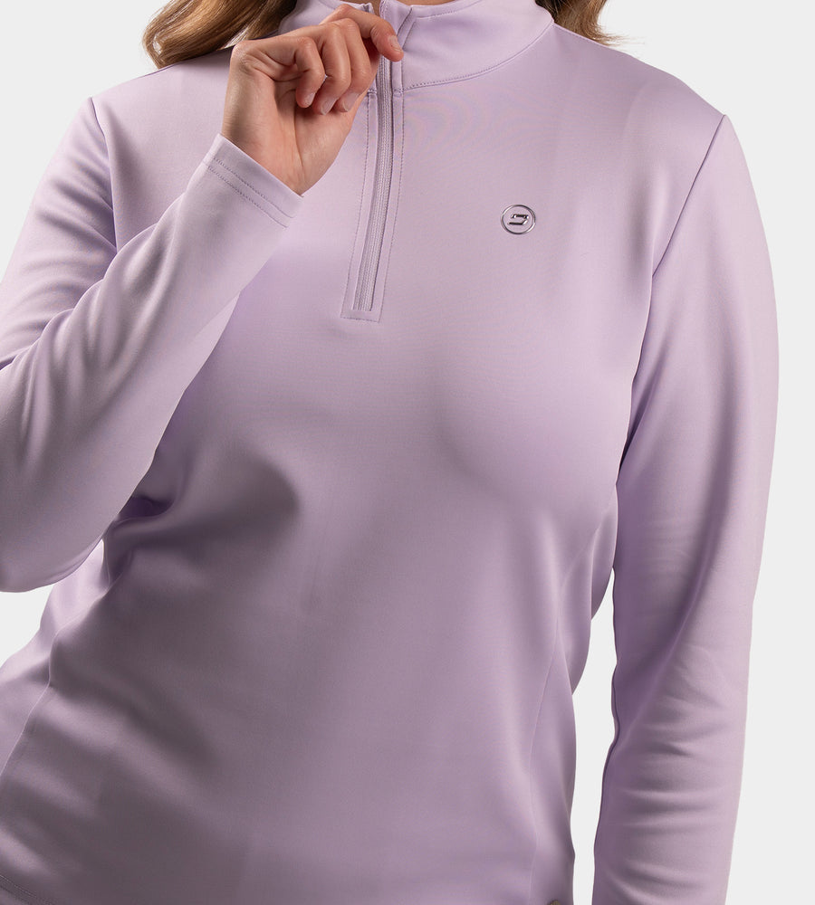 LADIES ULTRA BLEND MIDLAYER - LAVENDAR