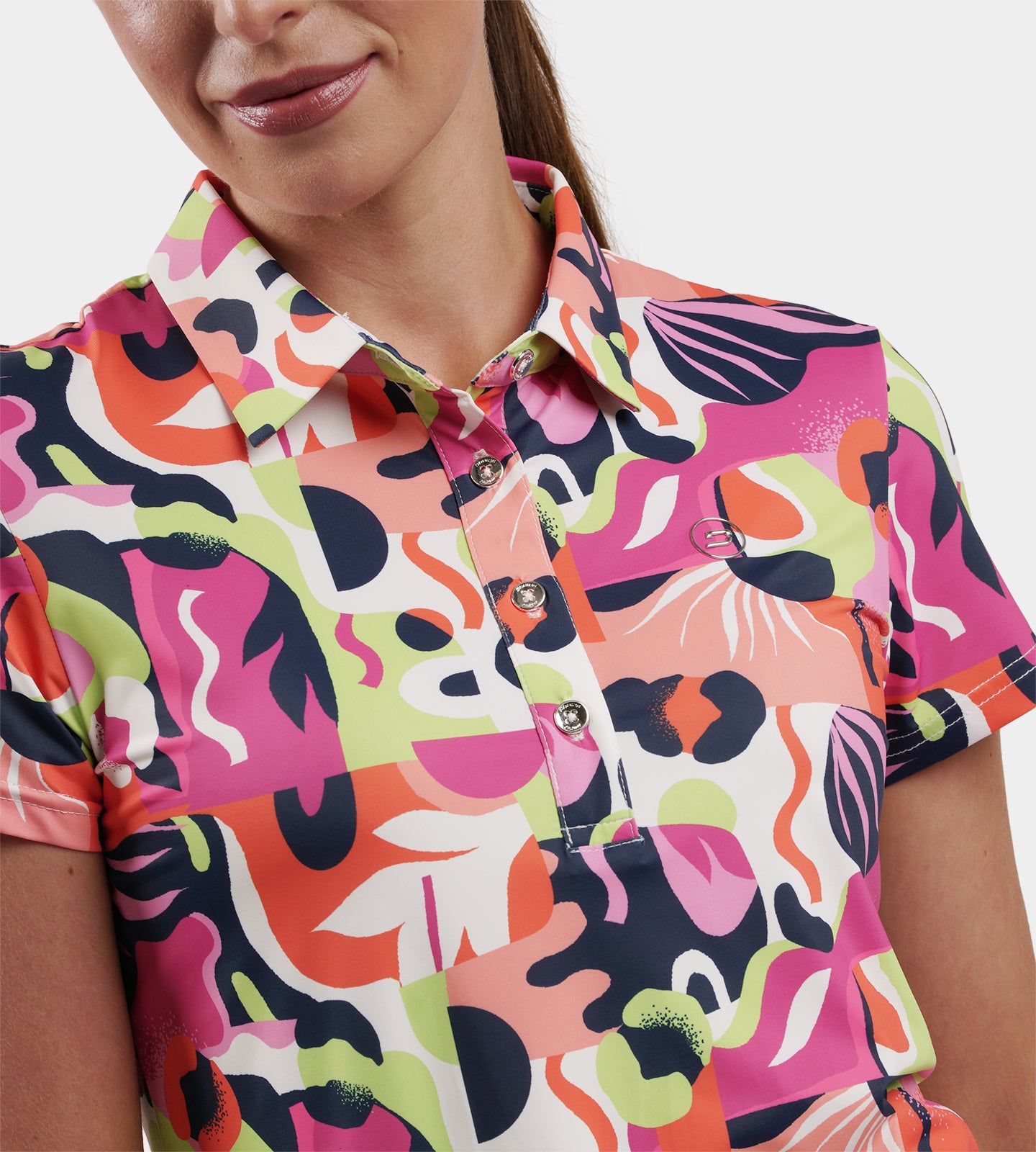 LADIES EXOTIC POLO - LIMETTE