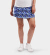 LADIES SIENNA SKORTS - FLORAL NAVY
