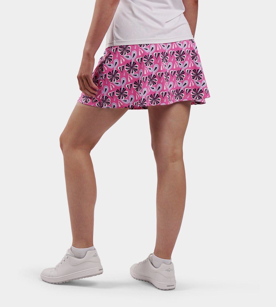 LADIES SIENNA SKORTS - FLORAL ROSE