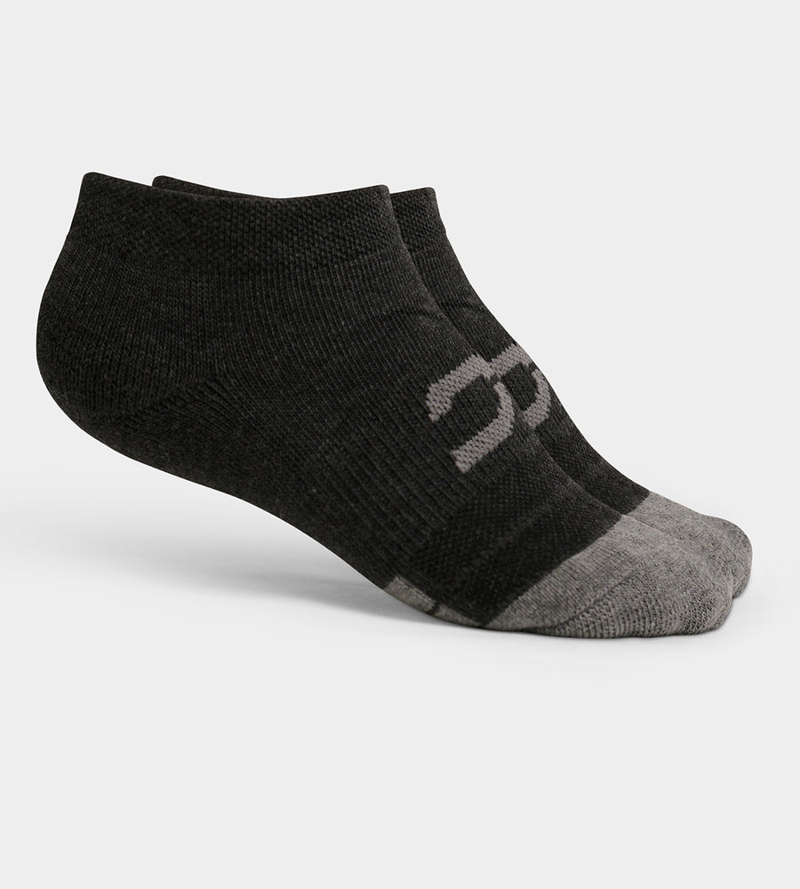 KIDS TOUR ANKLE SOCKS - GRIJS