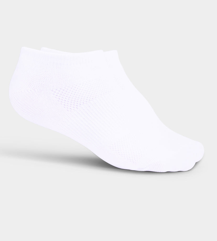 ONE PAIR TRAINER SOCKS - WEISS