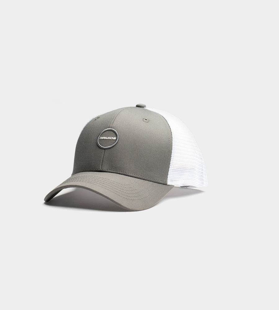 KIDS PLAYERS D BADGE CAP - GRIJS/WIT