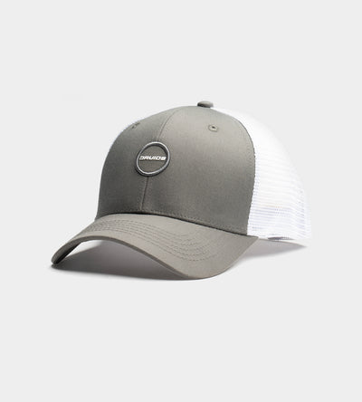 PLAYERS D BADGE CAP - GRAU / WEISS