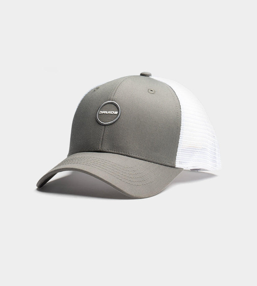PLAYERS D BADGE CAP - GRIS / BLANC
