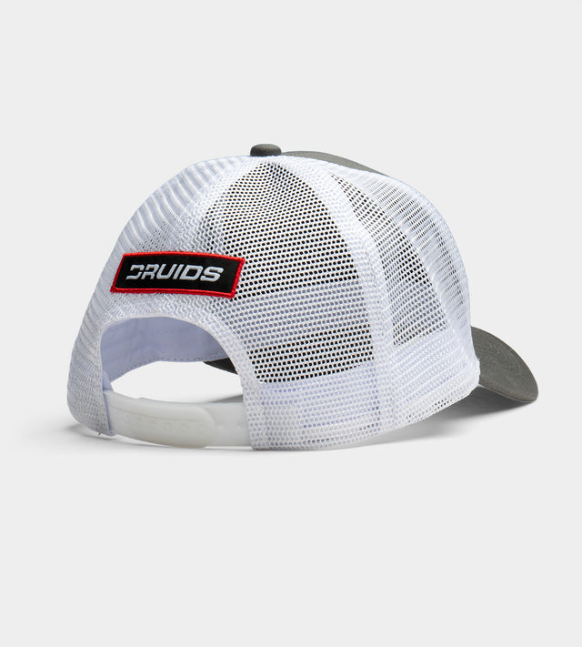 PLAYERS D BADGE CAP - GRIS / BLANC