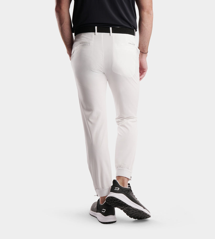MEN'S GOLF JOGGERS - WHITE