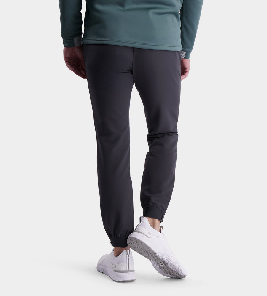 THERMAL WINTER GOLF JOGGERS - CHARCOAL