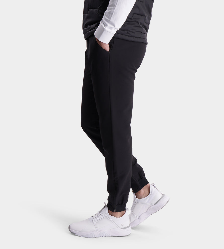 THERMAL WINTER JOGGERS - NERO
