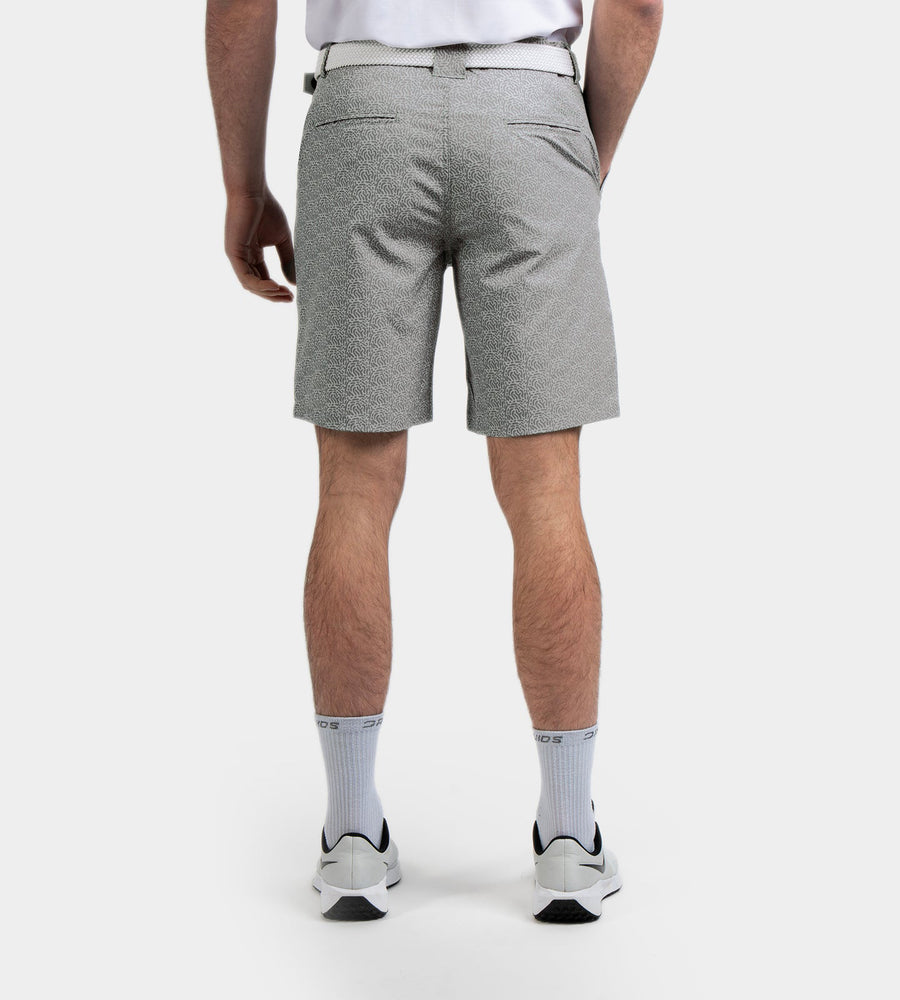 HERITAGE ABSTRACT SHORTS - GREY