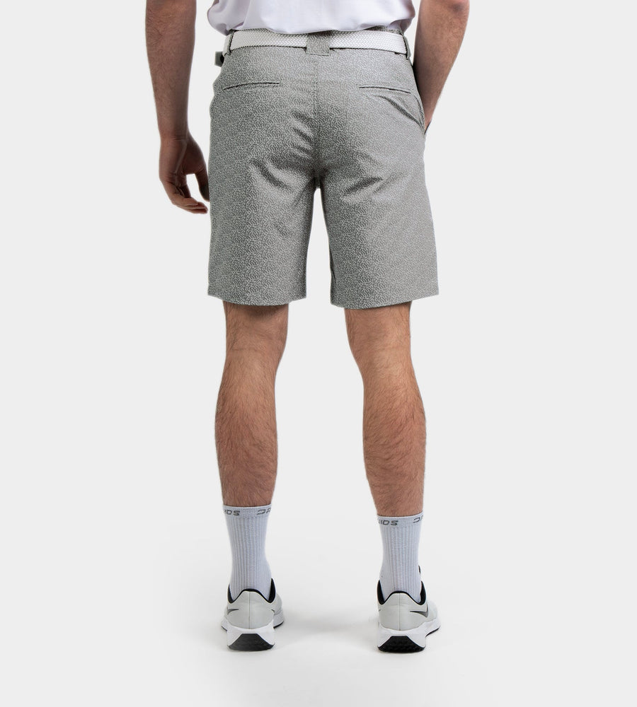 HERITAGE ABSTRACT SHORTS - GREY