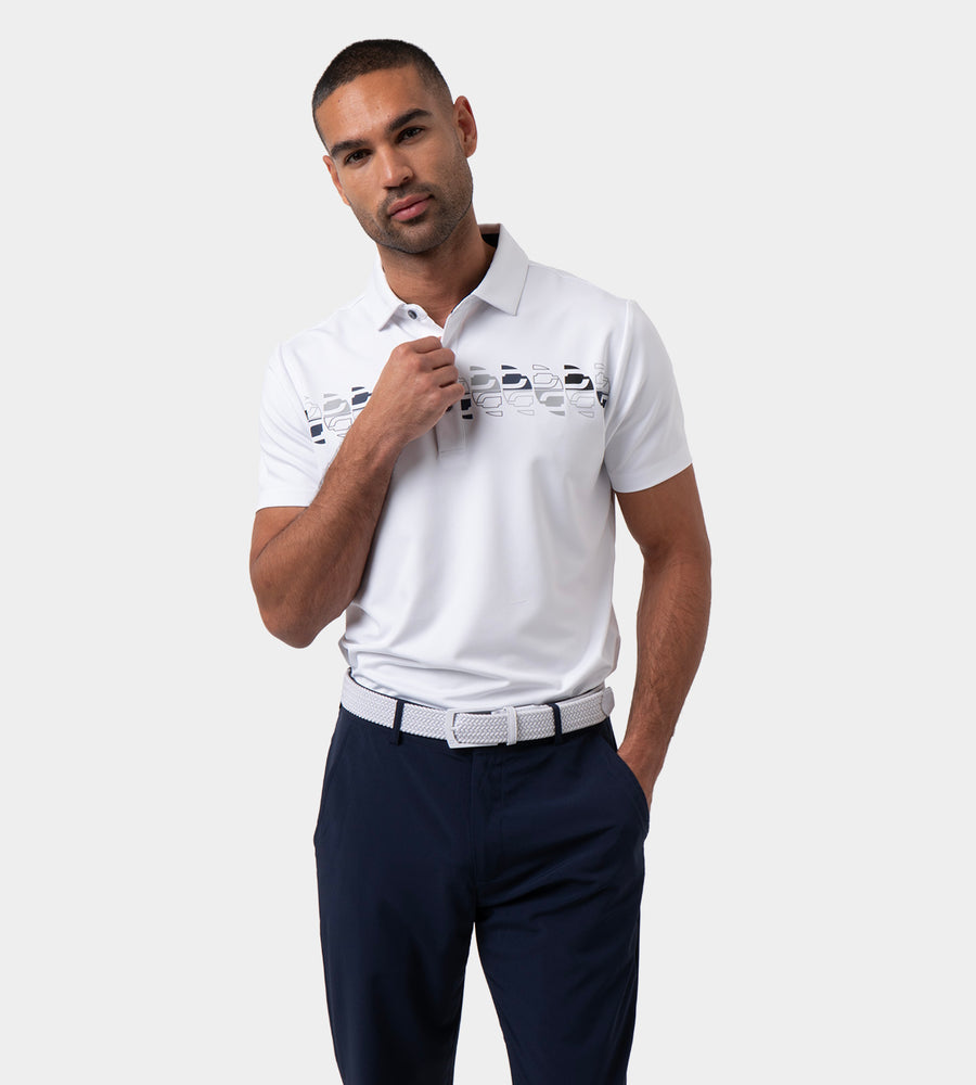 MORONE POLO - WHITE