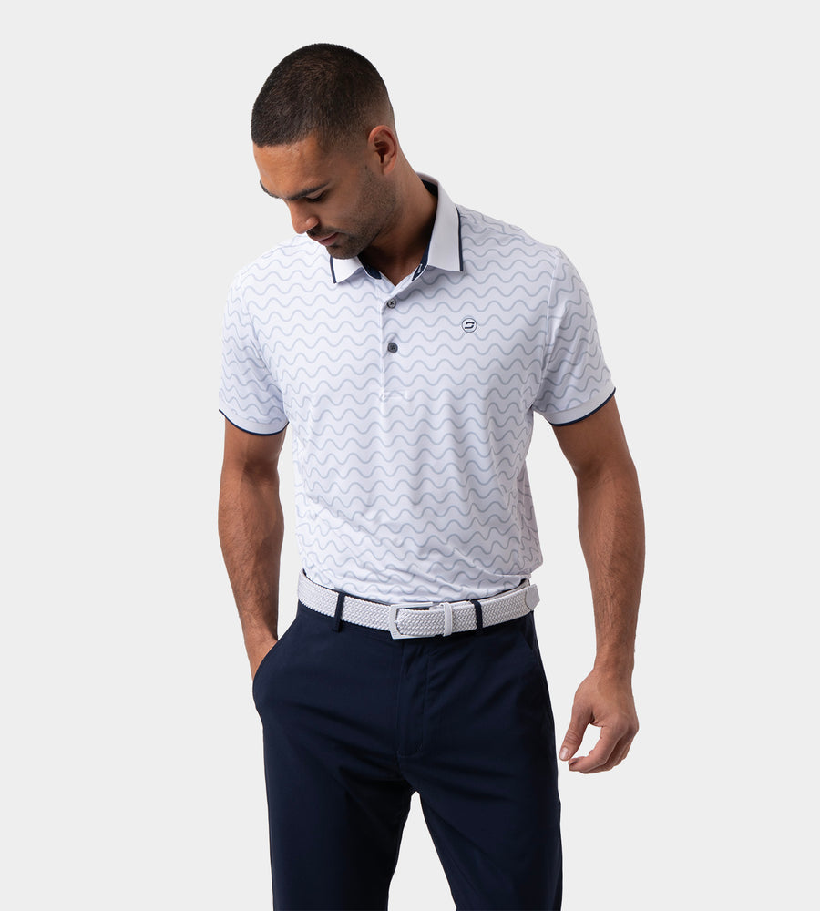 WAVEFORM POLO - WHITE