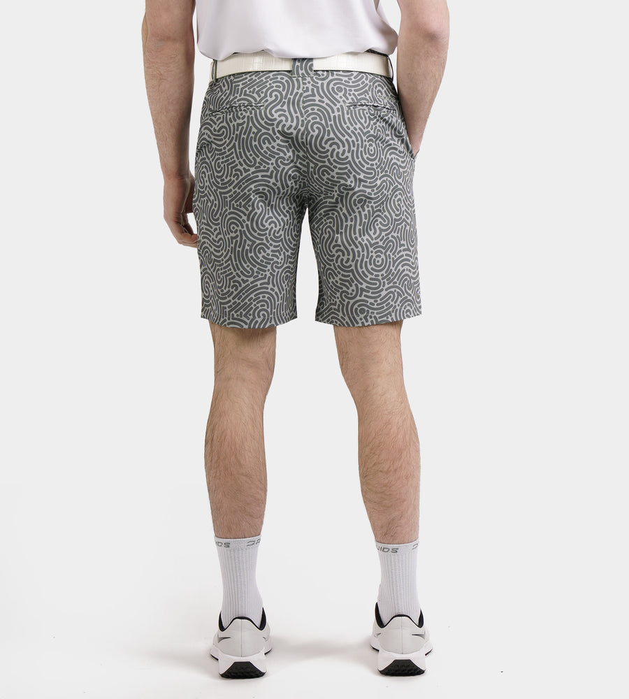 HERITAGE JUMBLE SHORTS - GREY