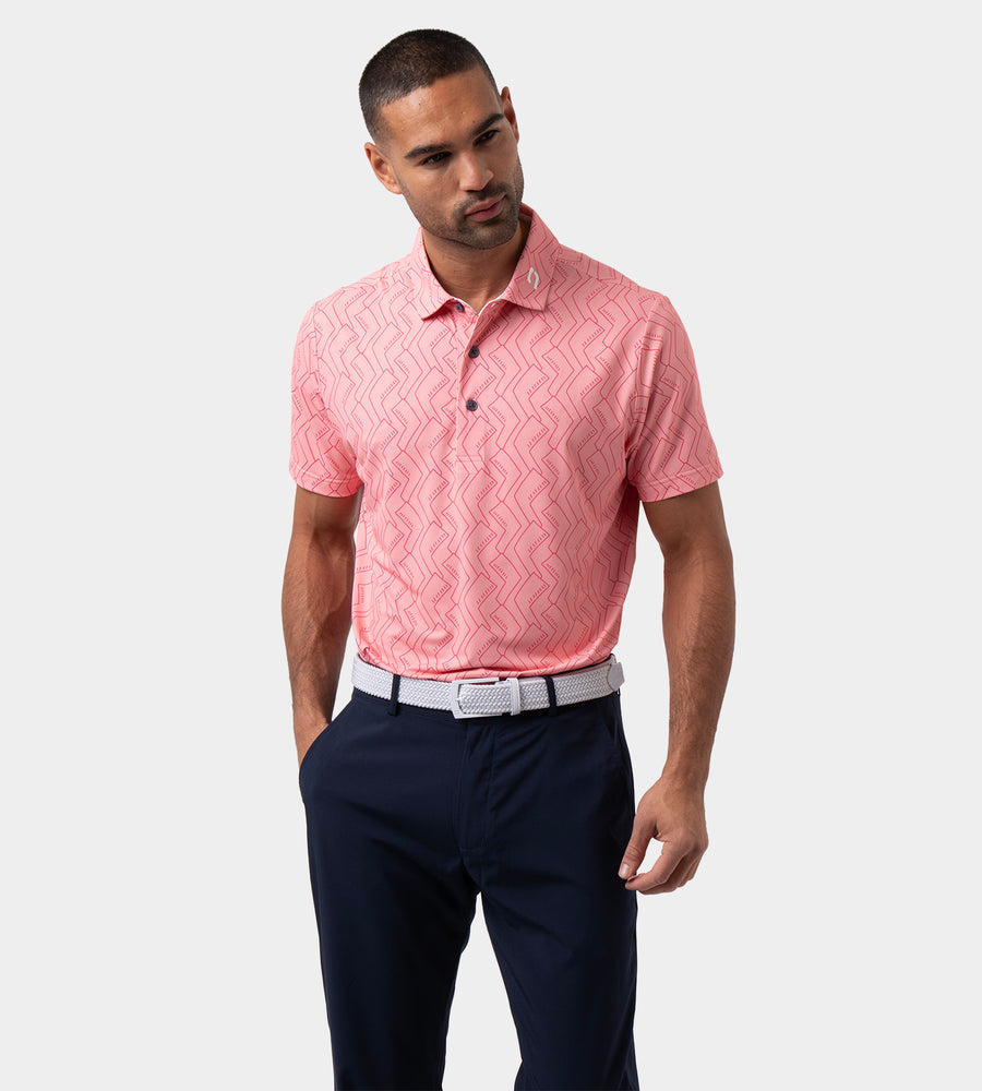 TRIGG POLO - CORAL