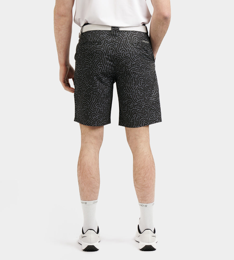 HERITAGE JUMBLE SHORTS - CHARCOAL