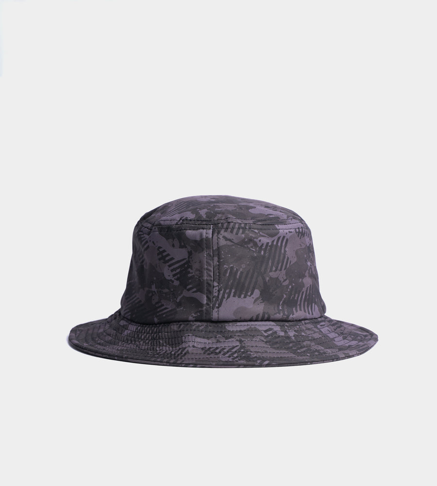CAMO BUCKET HAT - BLACK