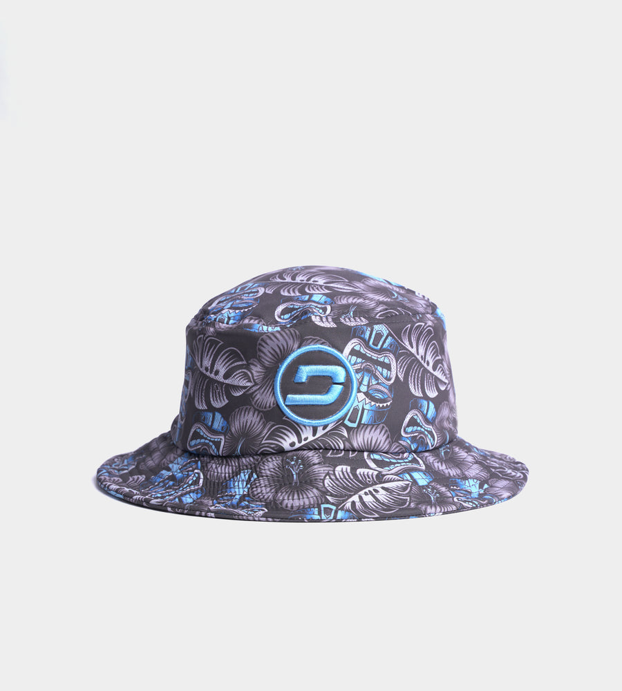 TIKI BUCKET HAT - GRIGIO / BLU