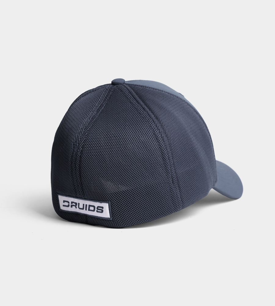 OUTLINE FITTED TRUCKER CAP - GRIGIO
