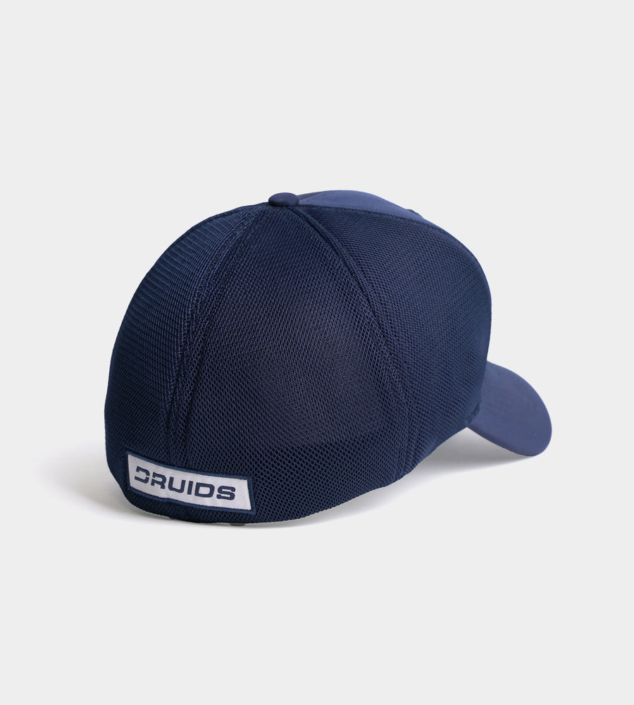 OUTLINE FITTED TRUCKER CAP - MARINO