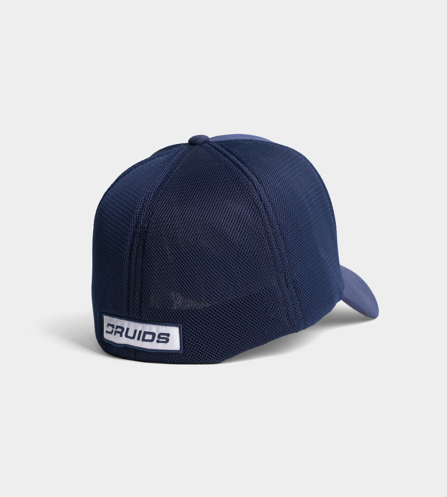 DRUIDS FITTED TRUCKER CAP - MARINO