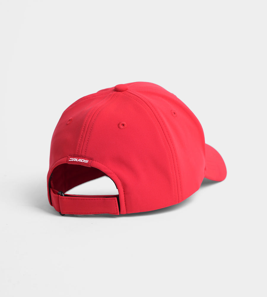 DRUIDS BADGE CAP - ROSSO