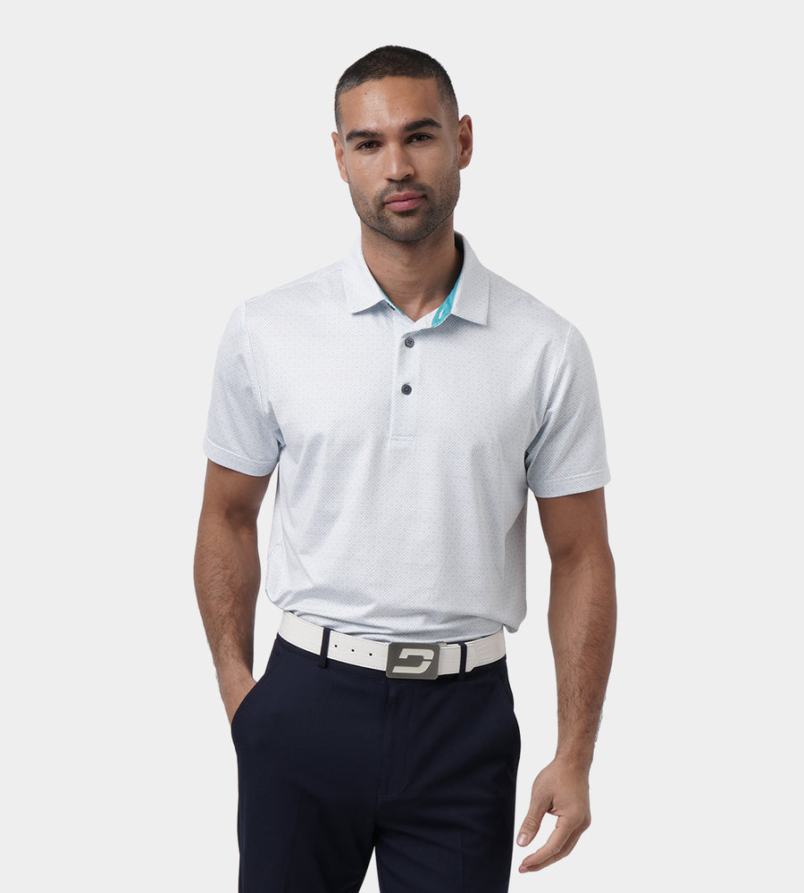 DIAMOND 2.0 POLO - WHITE