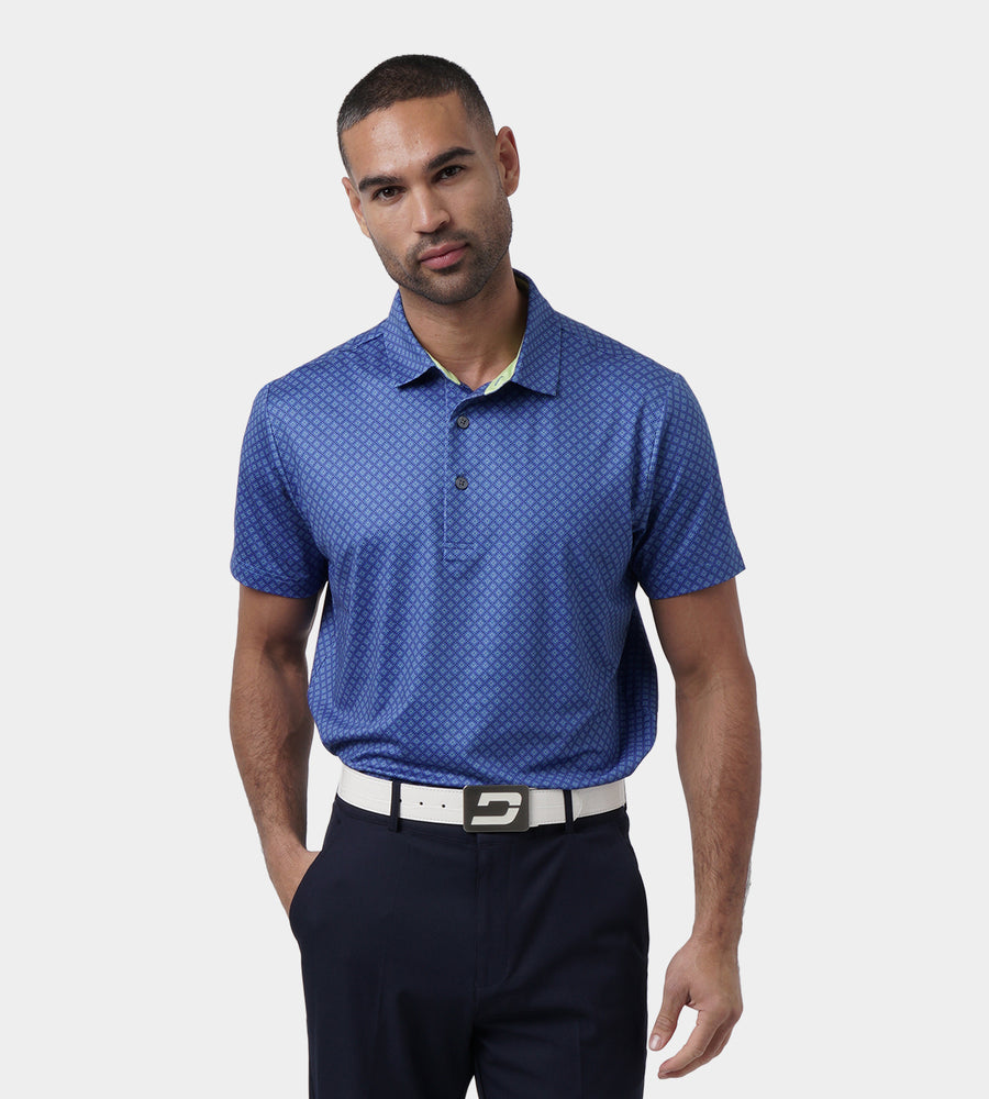 DIAMOND 2.0 POLO - BLUE