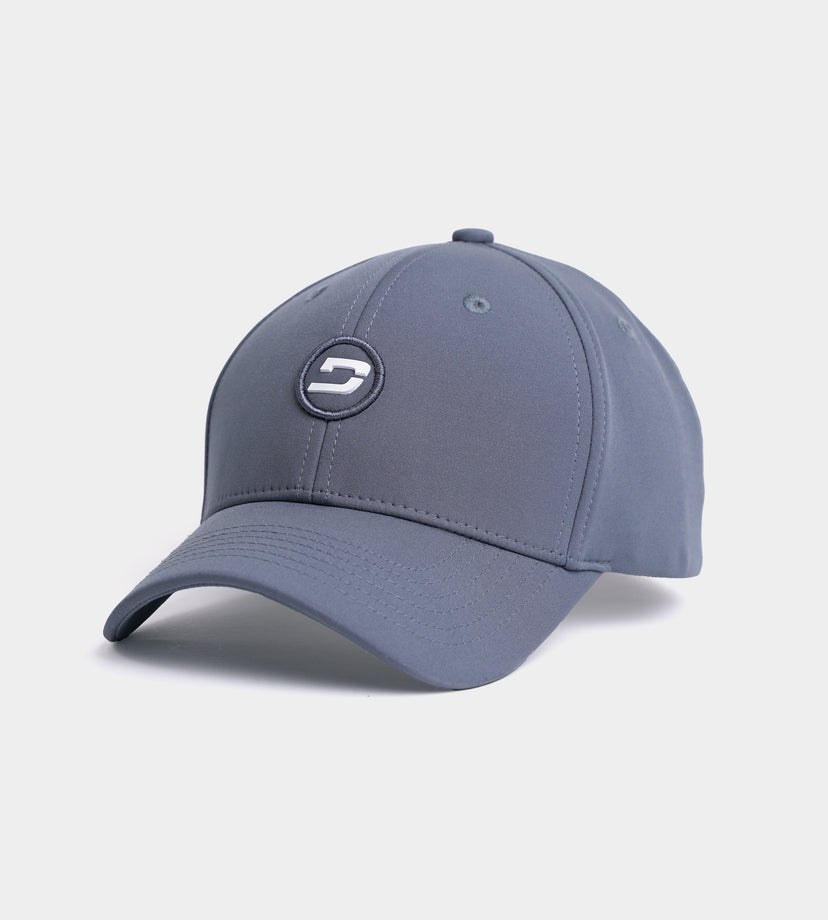THE "D" BADGE CAP - GRIGIO