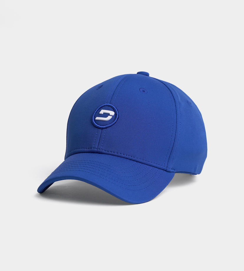 THE "D" BADGE CAP - BLEU