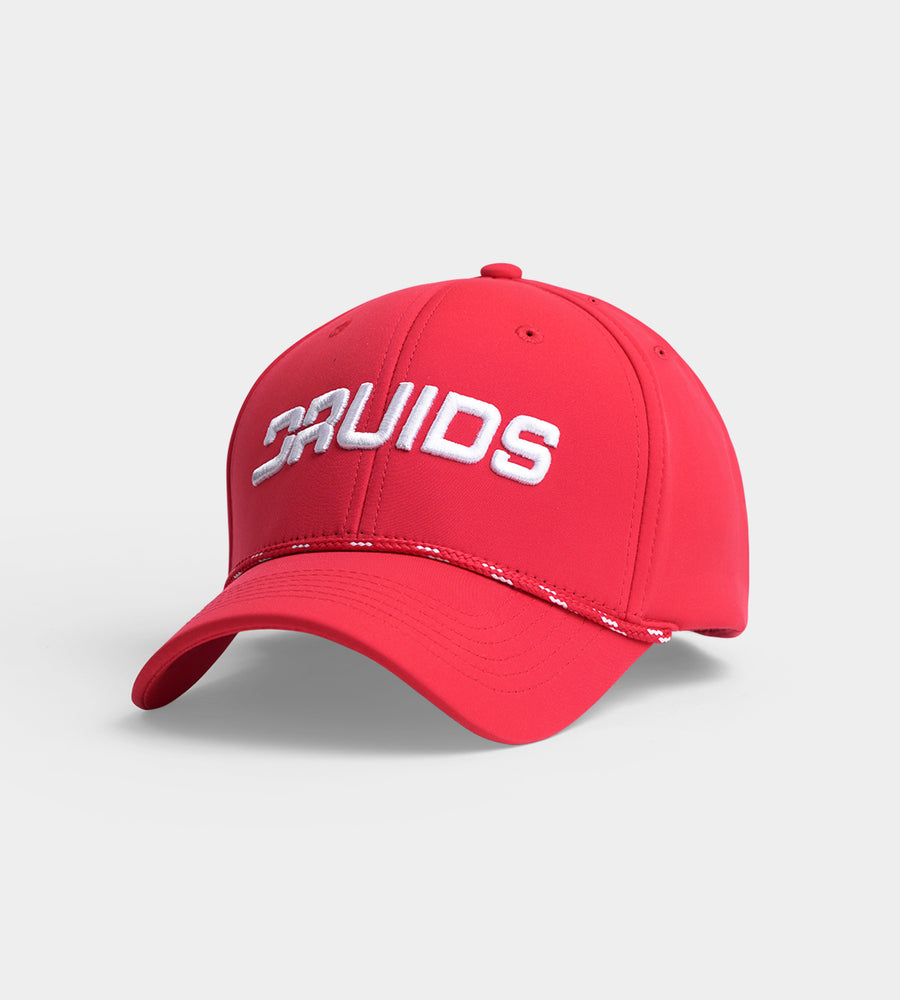 DRUIDS ROPE CAP - ROSSO