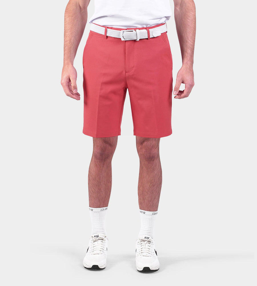 CLIMA GOLF SHORTS - CORAL