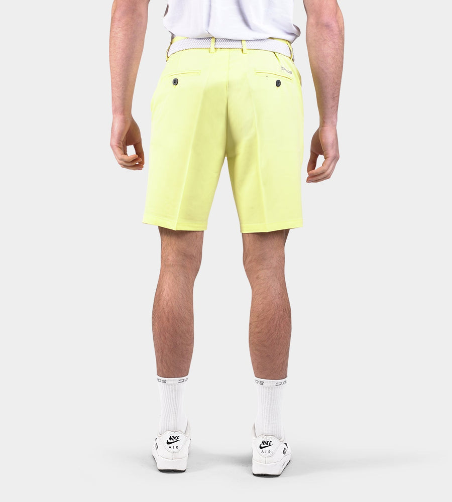 CLIMA GOLF SHORTS - LEMON