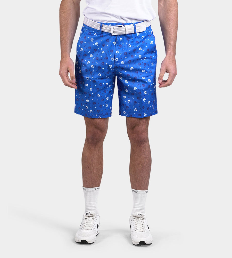 CLIMA SKULLZ SHORTS - BLAUW