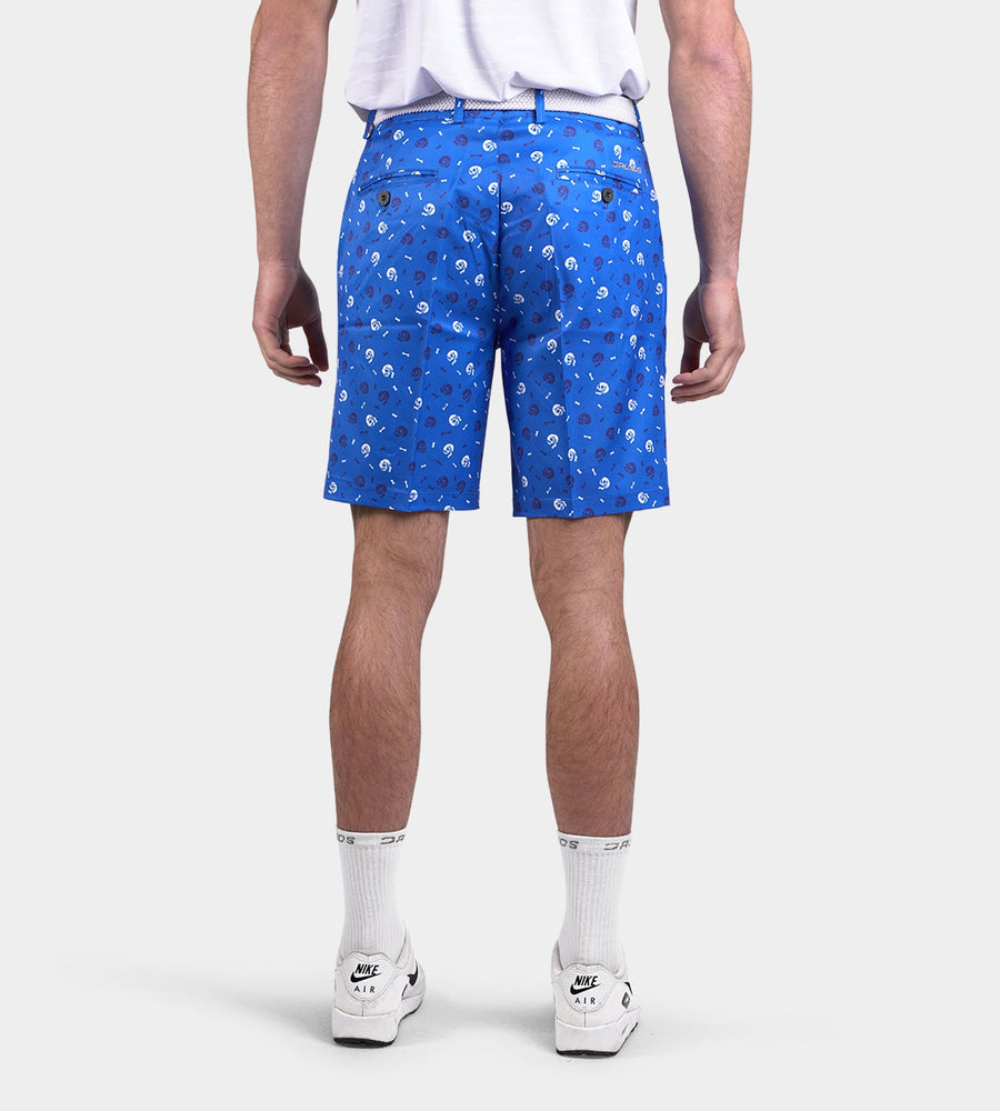 CLIMA SKULLZ SHORTS - BLAUW