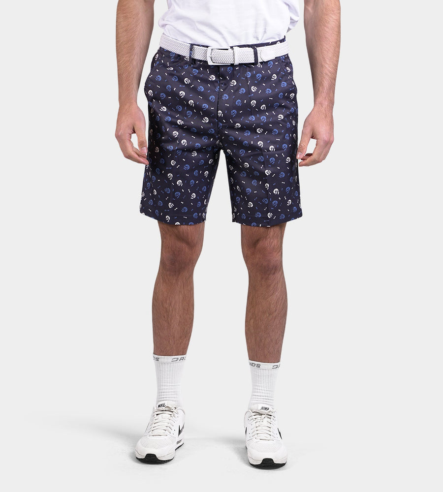 CLIMA SKULLZ SHORTS - NAVY