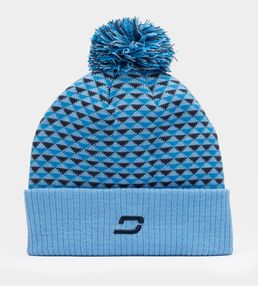 TRIGON GOLF BEANIE - BLAUW