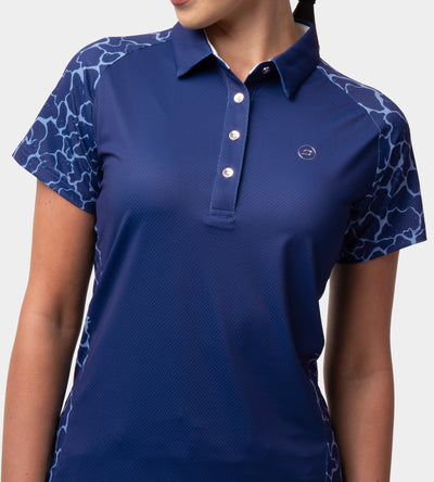 LADIES APEX POLO - MARINE