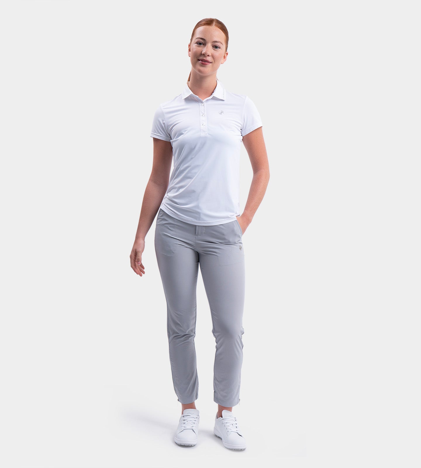 LADIES GOLF JOGGERS - GREY