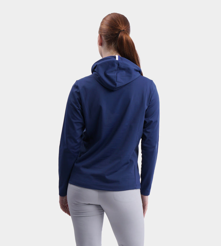 LADIES HESSIE HOODIE - MARINEBLAU
