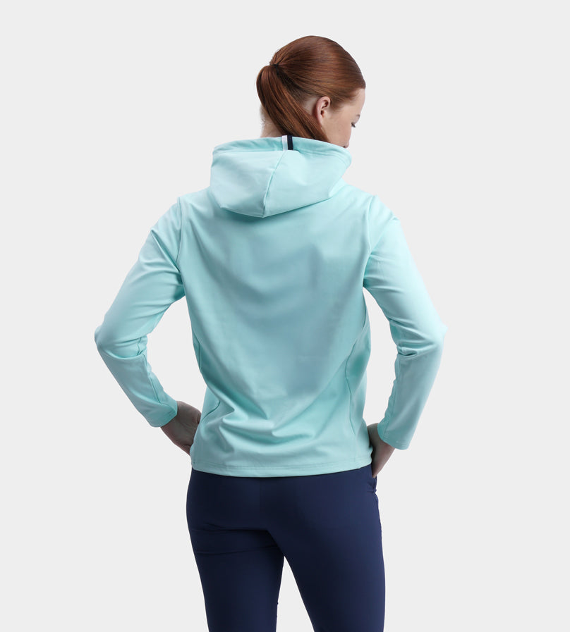 LADIES HESSIE HOODIE - VERDE MENTA