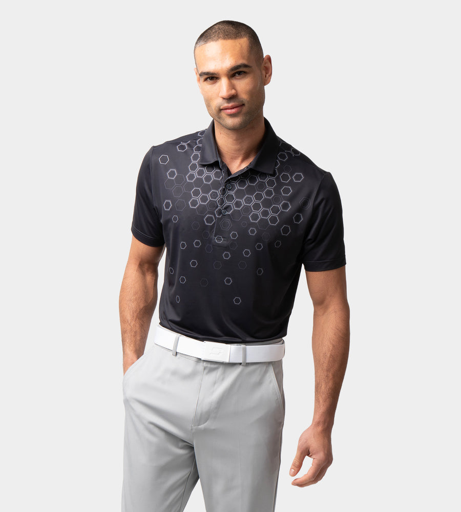 HEXIE POLO - BLACK