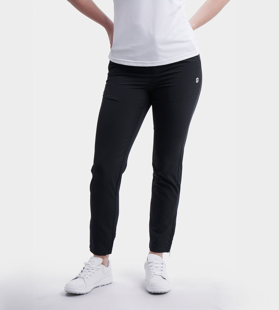 LADIES GOLF JOGGERS - SCHWARZ