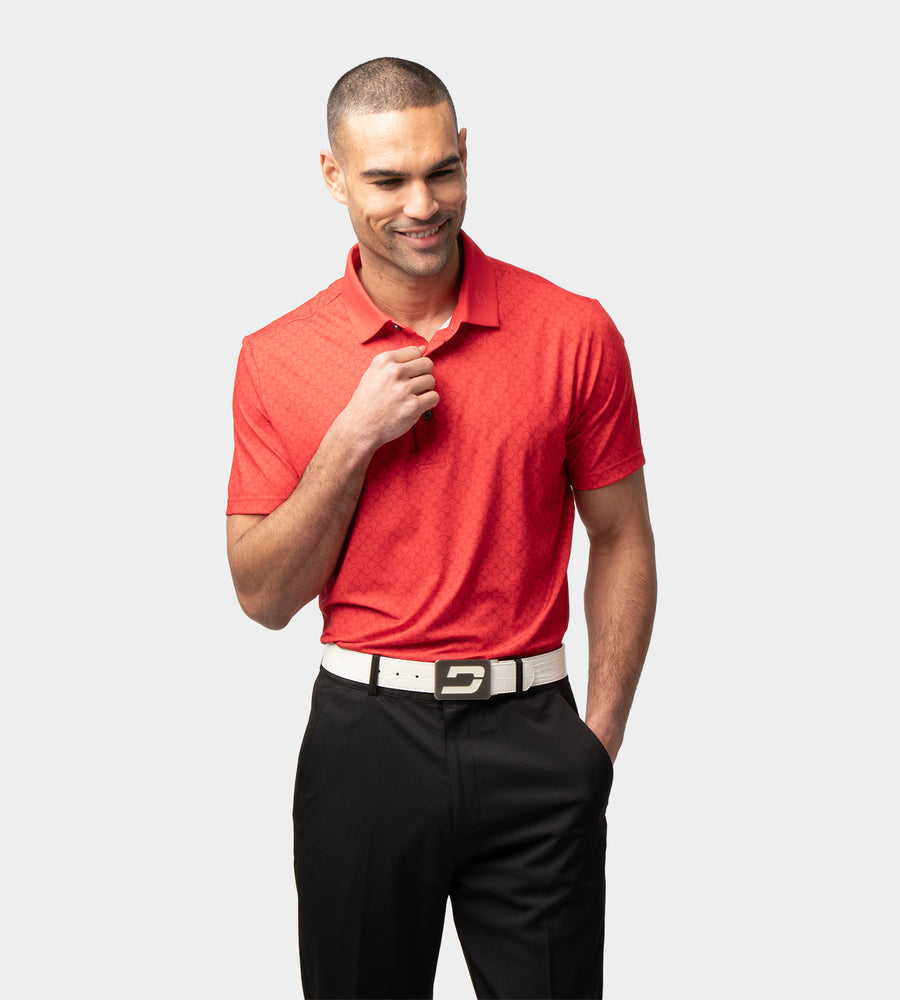 TWIST POLO - RED