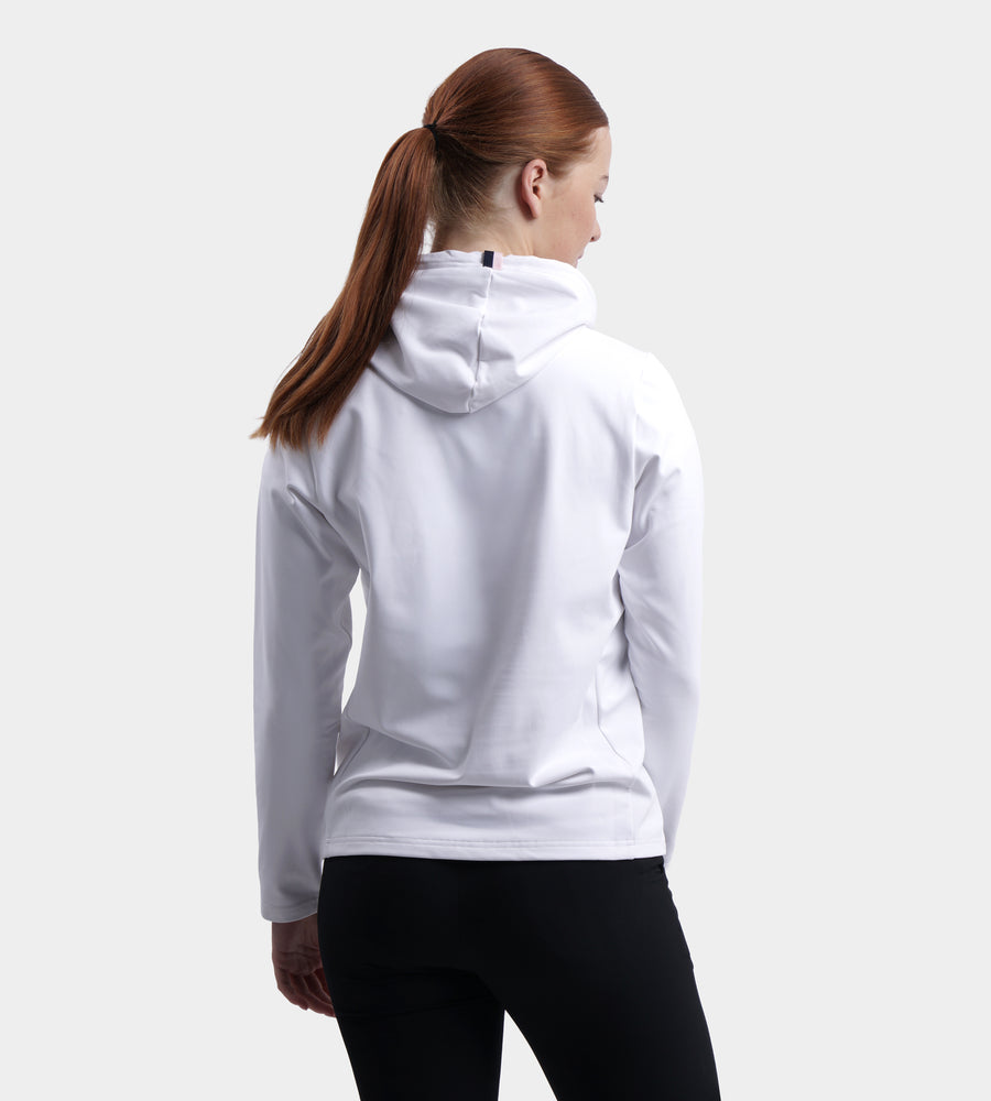 LADIES HESSIE HOODIE - WEISS